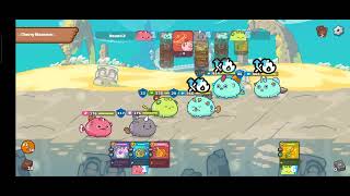 cursed coliseum Its impossible for this team to win￼  Axie Infinity classic gameplay 2024 [upl. by Rois]