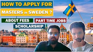 Masters Education in Sweden  Expenses Scholarships PartTime Employment sweden [upl. by Trebeh]