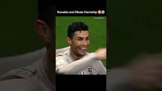 Ronaldo and dibala friendship with Football world 🥰⚽❤️‍🩹 viralvideo football edit shorts [upl. by Kalam]