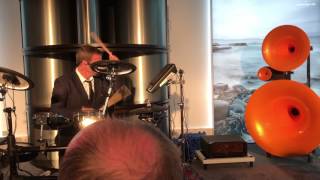 HD Avantgarde Trio XD with Full Basshorn Stack  Live Drummer Demo  Munich 2017 [upl. by Steel85]