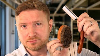 ASMR  The Invite Only Hot Towel Shave Barber Roleplay [upl. by Jemimah796]