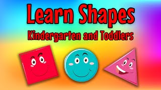 Shapes for Kids Learn and Play with Shapes and Colors 🌈 l Fro Toddlers and Kindergarten Kids [upl. by Gipsy]