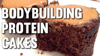 10 MINUTE BODYBUILDING PROTEIN CAKES [upl. by Corette]