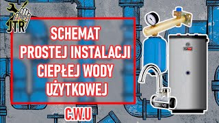 Prosty sposób na instalacje CWU Tania i ekonomiczna schemat wykonania ciepłej wody w kranie [upl. by Gifford]