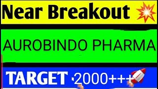 AUROBINDO PHARMA SHARE LATEST NEWS TODAYAUROVINDO PHARAM SHARE ANALYSISAUROBINDO PHARMA SHARE NEWS [upl. by Duarte]