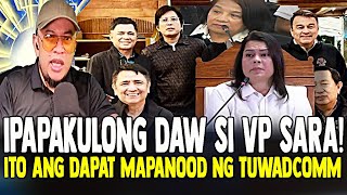 KAKAPASOK LANG BANAT BY IPAPAKULONG DAW NILA SI VP SARA DUTERTE [upl. by Attesor517]