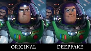 Toy Buzz in Lightyear 2022 DeepFake [upl. by Innor]