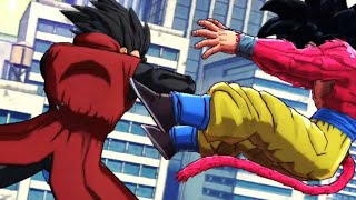 GIBLET Vs SUPER SAIYAN 4 GOKU Extreme COOP Battle  Dragon Ball Legends [upl. by Htebi479]