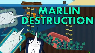 MARLIN DESTRUCTION  DEEEEPIO MARLIN MONTAGE [upl. by Rosalyn]