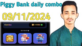 piggy Bank daily combo today  piggy Bank  piggy game  piggy piggy gift code today  piggy air [upl. by Seppala879]