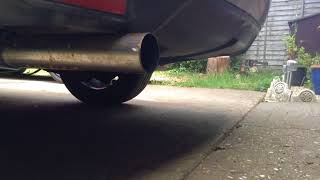 Mondeo TDCI Backbox Delete Not Decat Exhaust Sound [upl. by Susi]