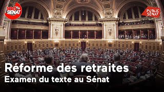 DIRECT Réforme des retraites  suivez le huitième jour d’examen au Sénat [upl. by Ativak]