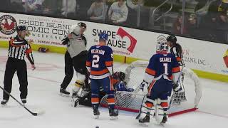 TWO FIGHTS AND SIX GOALS  Providence Bruins vs Bridgeport Islanders 2024 [upl. by Posehn]