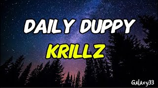 Krillz  Daily Duppy  GRM Daily LYRICS [upl. by Greenstein]