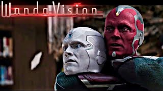 Vision vs white vision full fight scene  Wanda vision series 2021  Clip HD [upl. by Sabah]