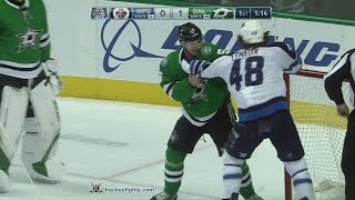 Brendan Lemieux vs Connor Carrick Jan 19 2019 [upl. by Llamaj137]