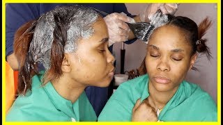 COMMENT DEFRISER LES CHEVEUX CREPUS AVEC DES REPOUSSES  LA BONNE METHODE [upl. by Yror994]