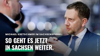 Wie geht es jetzt weiter in Sachsen Herr Kretschmer [upl. by Kimmel932]