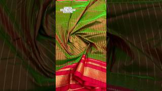 Lining Irkal Paithani Saree lining irkalsaree weddding [upl. by Sivram]