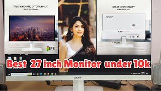 Best selling Monitor  Acer 27 inch monitor HA270 unboxing and review  தமிழ் [upl. by Gebhardt]