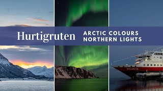 Hurtigruten MS Polarlys  Northern lights and arctic colours  December 2022 [upl. by Kursh549]