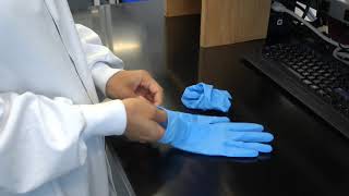 Addgene Lab Tip of the Day Glove Trick [upl. by Narf]