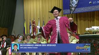 Graduan Terakhir Majlis Konvokesyen UPM ke42  sesi 4 [upl. by Emirej]