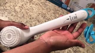 Spin Spa Spinning Brush Review  Short Demo  As Seen On TV Product [upl. by Ecitsuj]