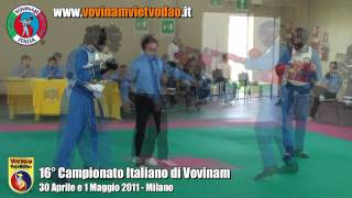 Davide Biscuso vs Marini Michele  16° Campionato Italiano di Vovinam Viet Vo Dao  Milano [upl. by Ahseekal]