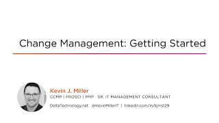 Change Management Getting Started  Course Trailer [upl. by Idnac]