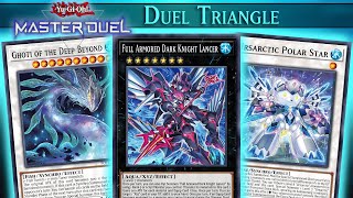 Duel Triangle Water Decks Sharks Ghoti Icejades Ursarctic YuGiOh Master Duel [upl. by Claybourne]