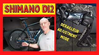 🔧 How To Adjust Shimano Di2 Rear Derailleur In 5 Minutes 🚲 [upl. by Aznola911]