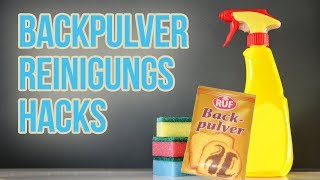 Top 5 Reinigungs Tricks mit Backpulver für Zuhause [upl. by Etep662]