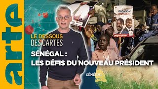 Sénégal  les défis du nouveau président  Lessentiel du Dessous des Cartes  ARTE [upl. by Julius]