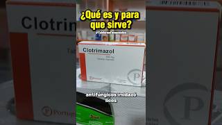 Clotrimazol ovulos para que sirve salud medicina farmacia farmacologia medicamentos [upl. by Clari]