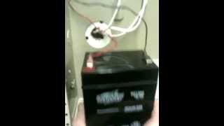 How to replace battery in Honeywell security system [upl. by Ballinger]