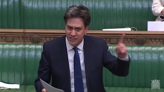 Ed Miliband attacks governments axing of new Leveson inquiry [upl. by Kryska457]