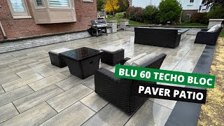 Techo Bloc Blu 60 Smooth Patio with Raffinato Pillars in Novi Michigan [upl. by Nelleh946]