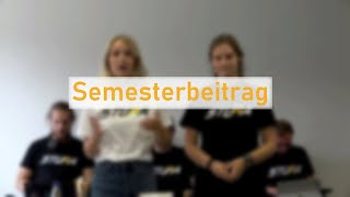 Semesterbeitrag und Semesterticket  Erstsemestereinführung ESE  StuRa HTW Dresden [upl. by Ronnholm160]