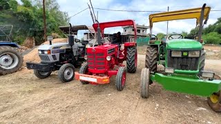 tractors power loading trolley Sonalika Mahindra Arjun Novo Mahindra Eicher John Deere [upl. by Janelle117]