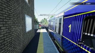 ScotRail Class 385 Departing Polmont Station On Train Sim World 3 [upl. by Aydiv927]