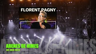 Florent Pagny Le Concert 🎸 Arènes de Nîmes 30 juin 2023 [upl. by Lelith818]