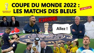 ⚽ Coupe du Monde 2022 de lÉquipe de France  le replay ▶️ parodie [upl. by Hodges]