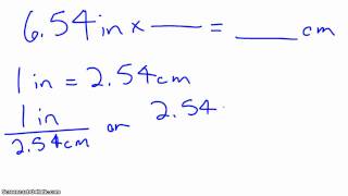 Conversion inches to meters [upl. by Anailil]