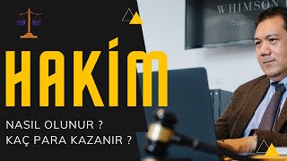 Hakim nasıl olunur  Hakimler kaç para kazanır [upl. by Attaymik19]