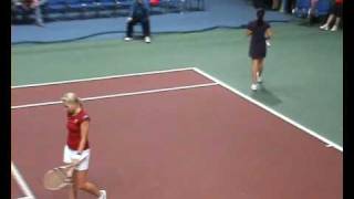 Michaela Krajicek amp Sofia Arvidsson doubles final Bratislava ITF 2009 4WMV [upl. by Robertson661]