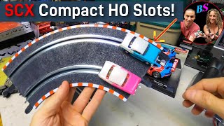 SCX Compact 143 HO Slot Car Track Lets See [upl. by Alleyne]