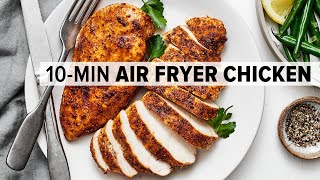 AIR FRYER CHICKEN BREASTS that are super tender flavorful amp juicy [upl. by Nah328]