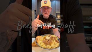 Beef Stroganoff easyrecipe fallrecipes costco foodvlog foodie yum momsrecipe familyrecipe [upl. by Arehahs]