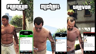 GTA 5  Secret Phone Calls Emails And Conversations After Final Mission [upl. by Ahtennek]